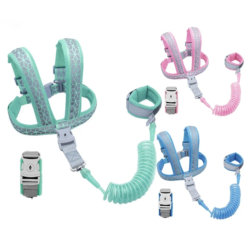 

Toddler Harnesses Prevent Loss- Anti Lost Wrist Link for Toddlers Leashes 1-6year,Baby Harnesses Wristband Tether Strap