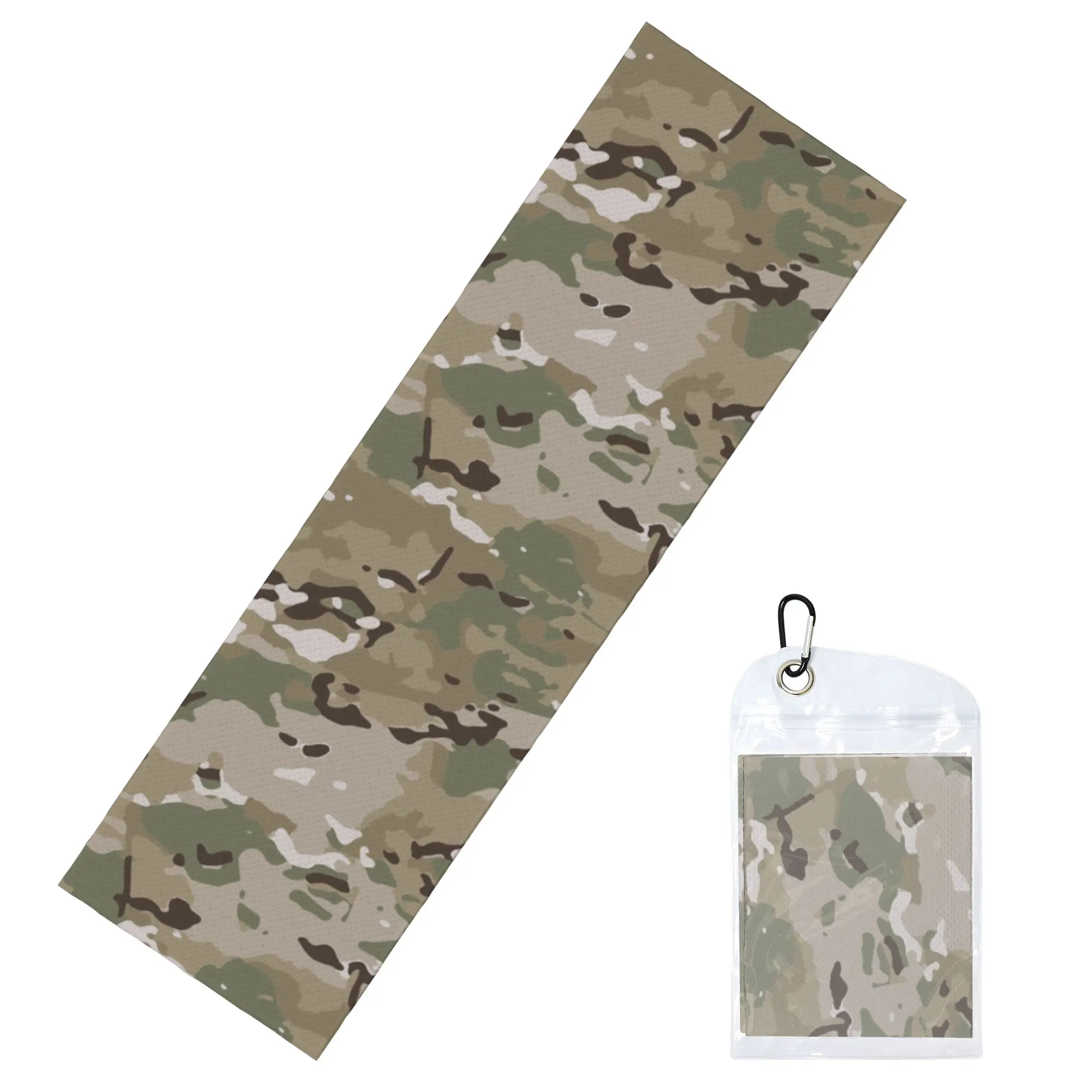 Multi Cam Camouflage Cold Exercise Towel Camo Yoga And Fitness Running Outdoor Activities Travelling Swimming Camping Towels