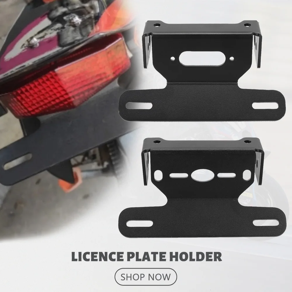 

2025 Motorcycle License Number Plate Holder Frame Turn Signal Light Bracket For SUZUKI DRZ400S DRZ400E DRZ400SM DRZ400 S/E/SM