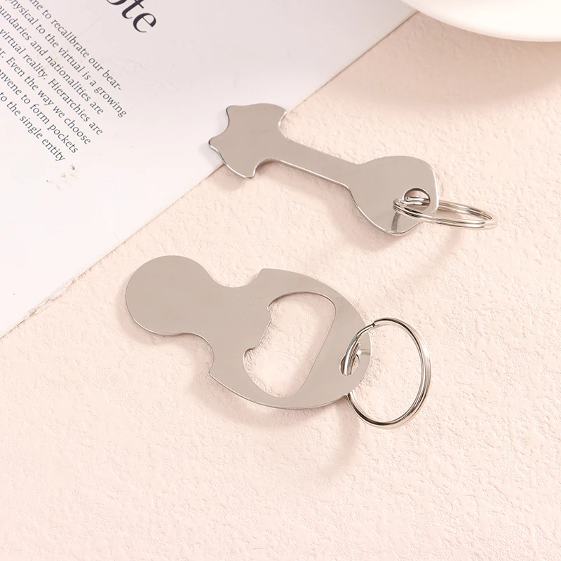 2Pcs Metal Shopping Cart Tokens Trolley Token Key Ring Decorative Keychain Multipurpose Shopping Portable For Home Outdoor