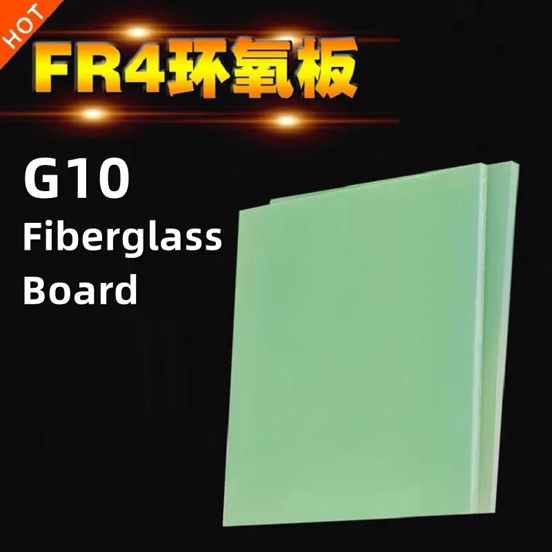 G10 FR4 Fiberglass Sheet Light-green Epoxy Plate 3240 Epoxy Resin Board FR-4 Glass Fibre 3D Printer 0.5mm 1 1.5 2 3 4 5mm thick