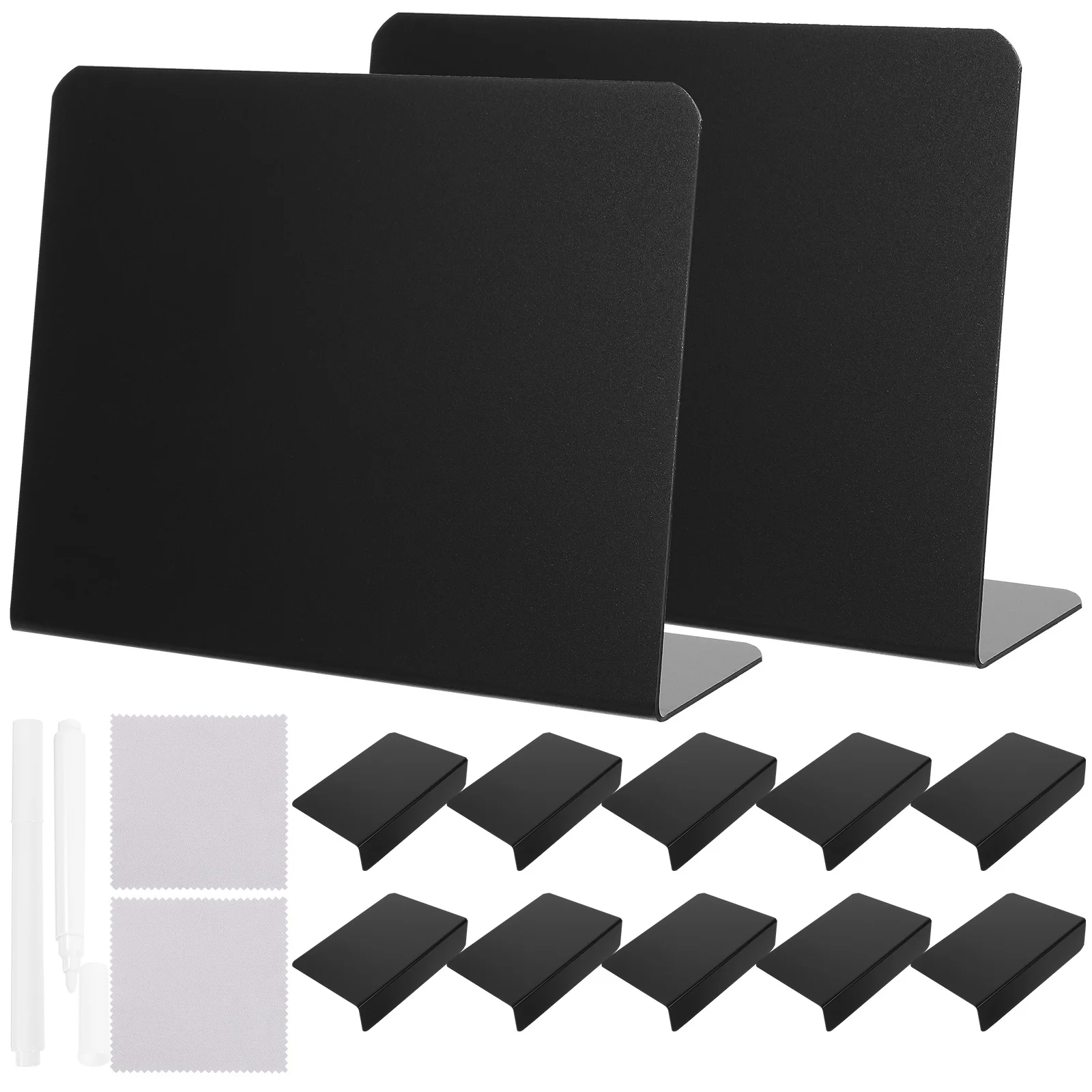 1 مجموعة سطح المكتب لوحة الأسعار سبورة صغيرة لقائمة الكتابة رسالة السبورة تسجيل عرض مطعم استخدام متعدد الوظائف #4