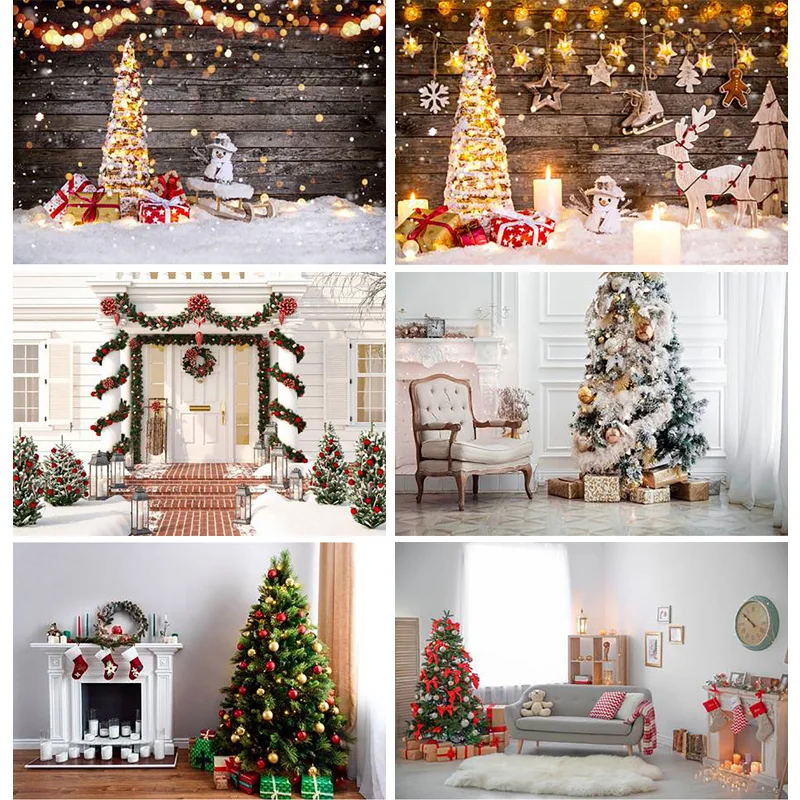 

ZHISUXI Vinyl Custom Christmas Day Photography Backdrops Prop Christmas Festival Theme Photo Studio Background 20915SD-02