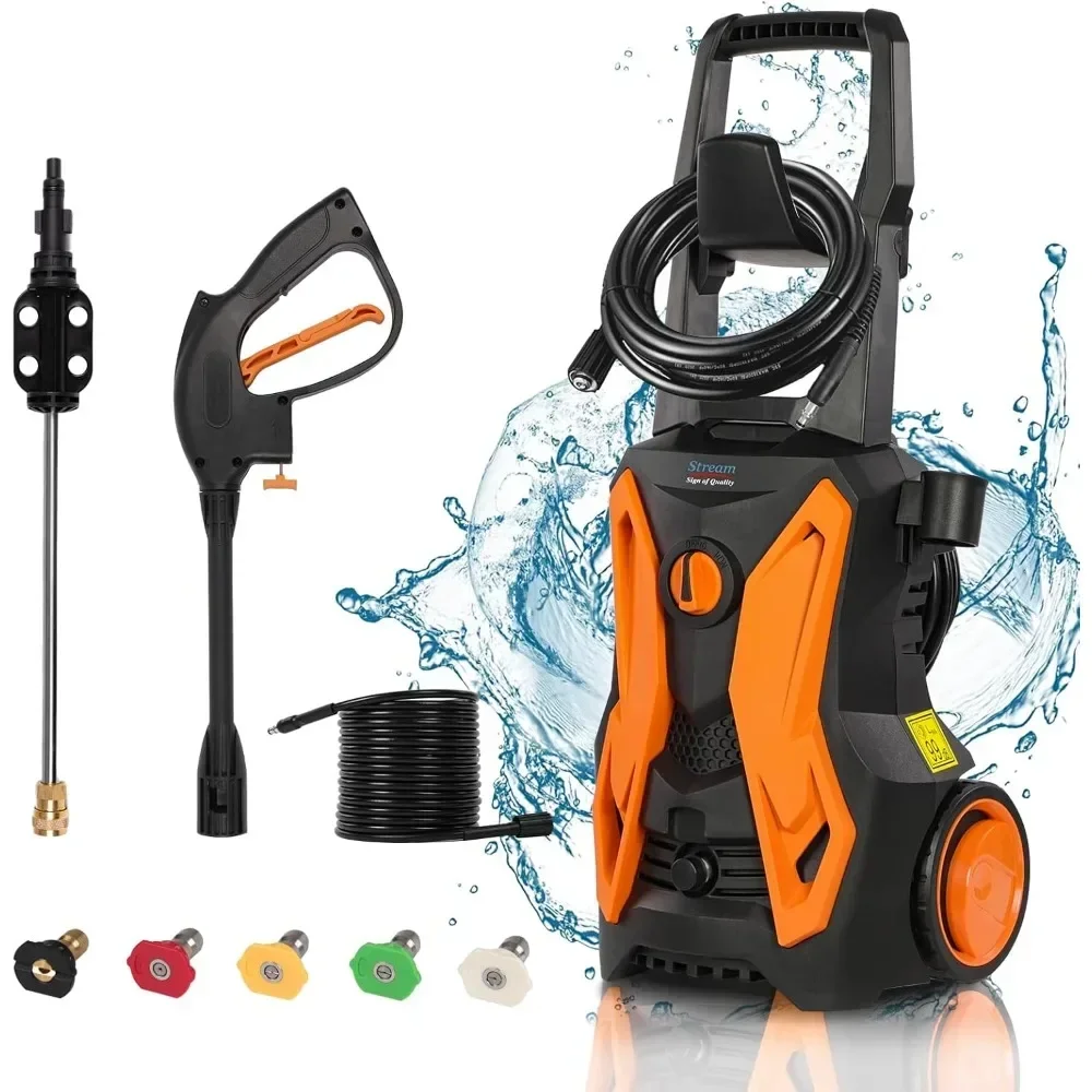 Electric Pressure Washer 4000 PSI 2.8 GPM Pressure Washer Power Washer, High Pressure Cleaner Machine with 20 FT Hose, 5 Nozzles