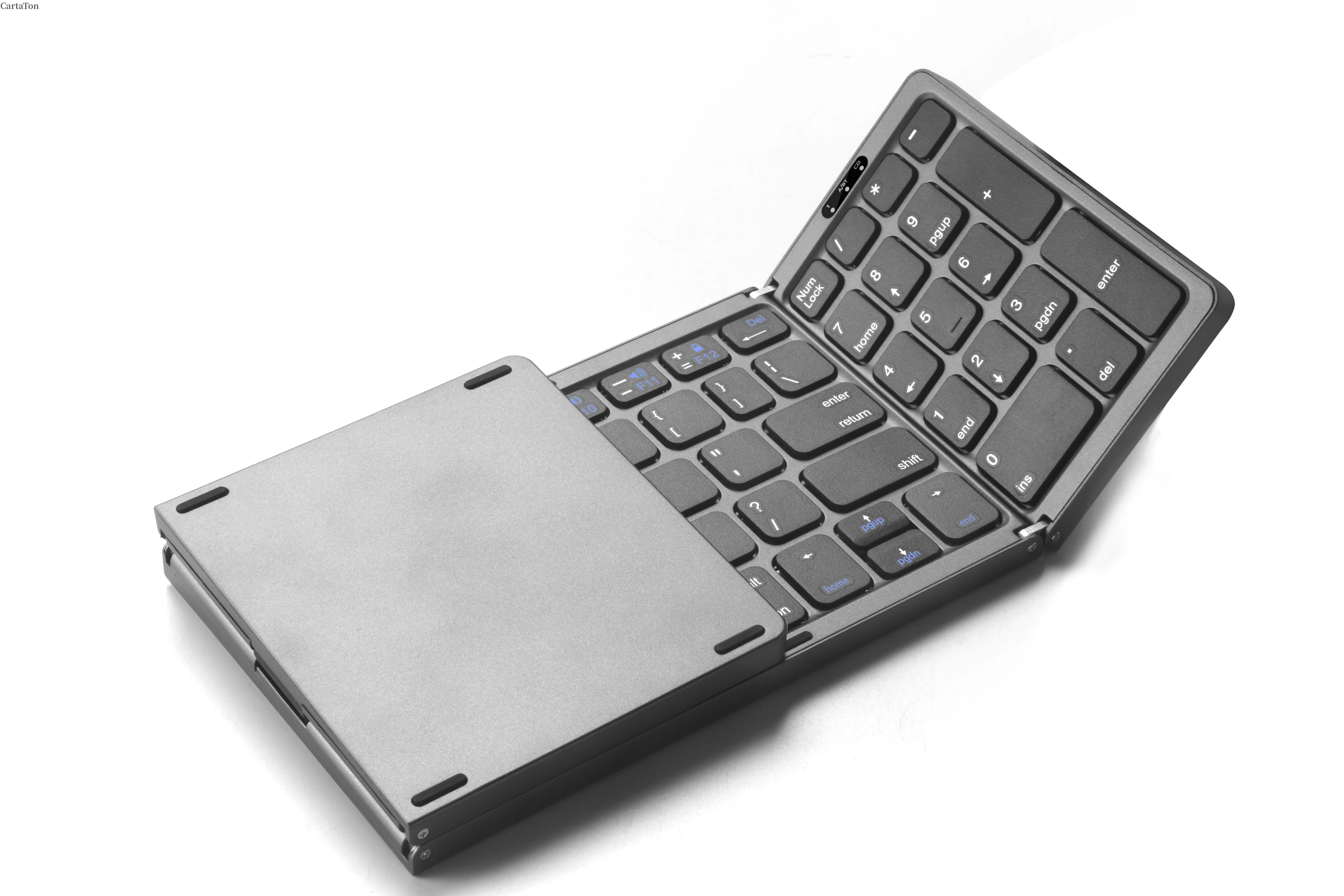 Most Selling Product B089 Wireless Foldable with Numeric Keypad BT Keyboard Folding Keyboard for Home Gaming Office