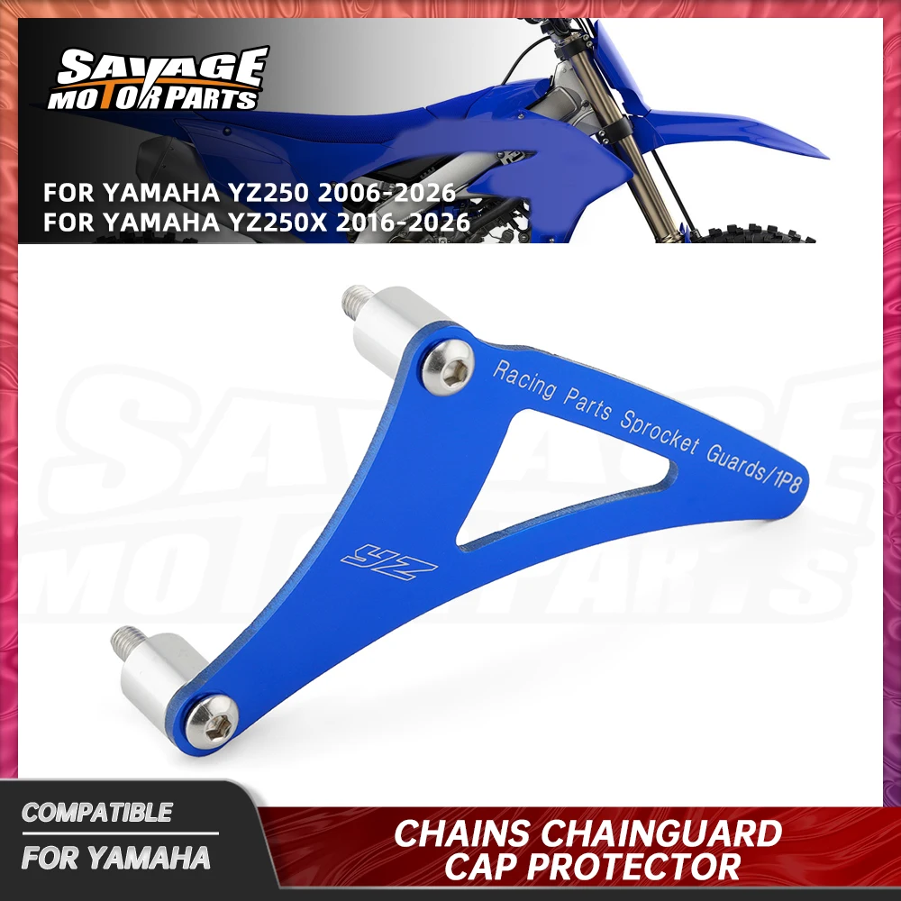 

YZ250X 2026 Motorcycle Sprocket Chain Guard Cover For Yamaha YZ250 YZ250X 2006-2025 Front Chainguard Protector Accessories