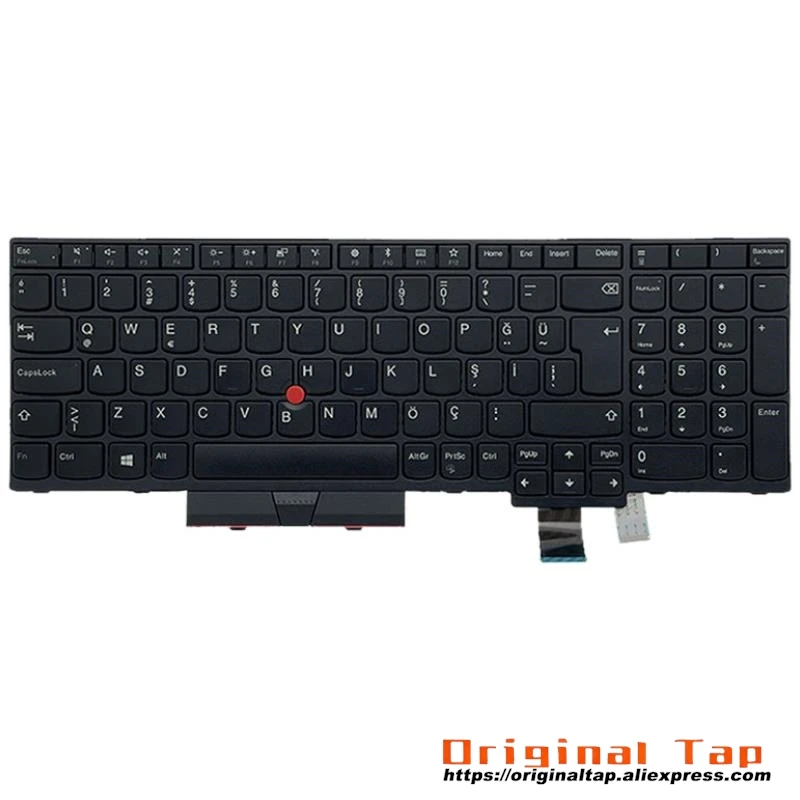 TR Turkish Keyboard for Lenovo Thinkpad T570 T580 P51s P52s 01EN956 01ER528 01HX166 01HX206