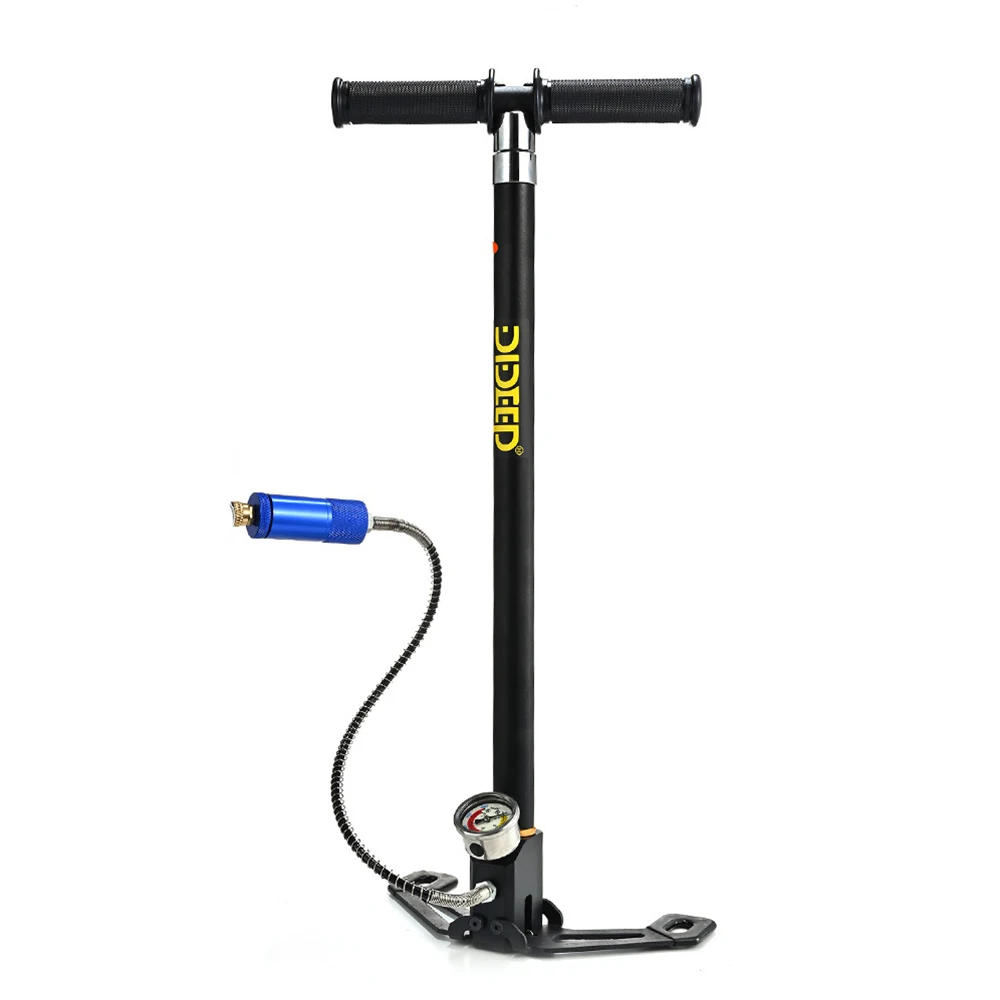 300bar 30mpa 4500psi 4 Stage Pump For Car Bicycle High Pressure Air Compressor Hunting Inflator HPA Tank Diving Inflator