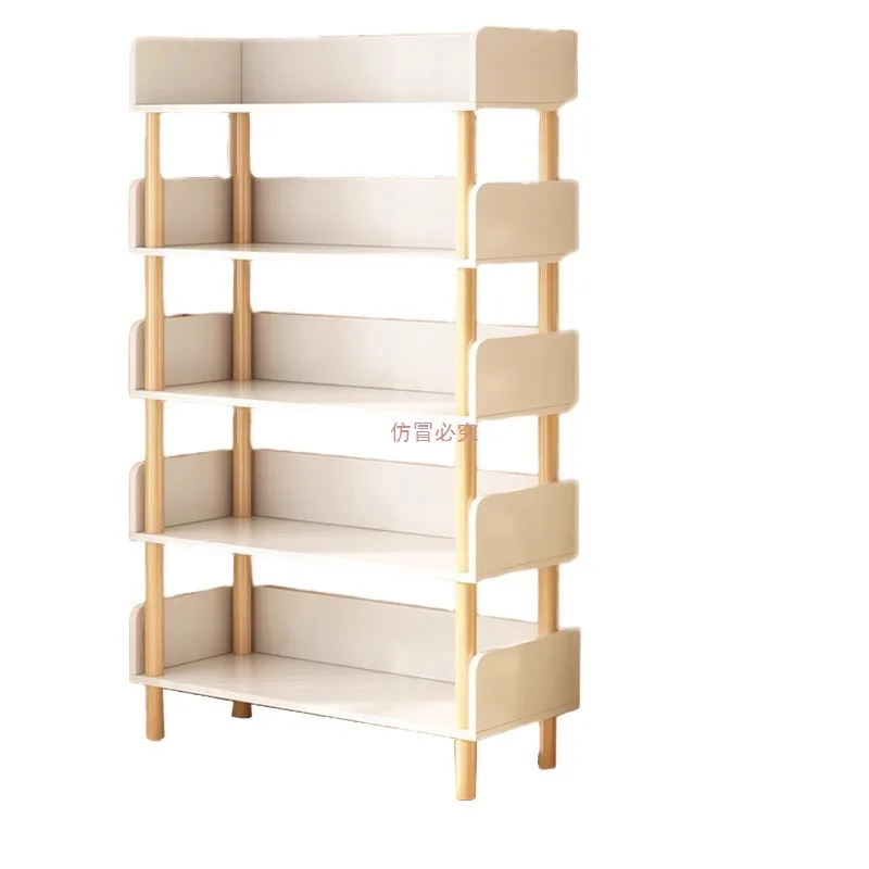 

Книжная полка Полка от пола до потолка Стеллаж для хранения в гостиной Простая полка Бытовая встроенная настенная витрина Полка Шкафчик