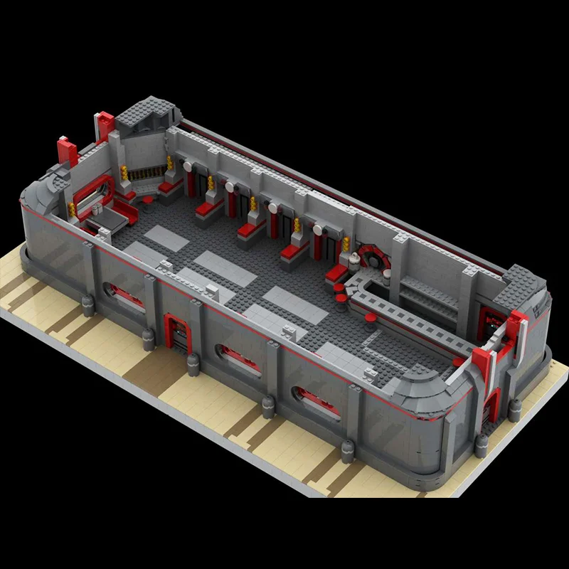 7395pcs MOC New Product Popular Movie (Star Battle) Dexter's Diner Modular Restaurant Game Scene Ultimate Collector Series