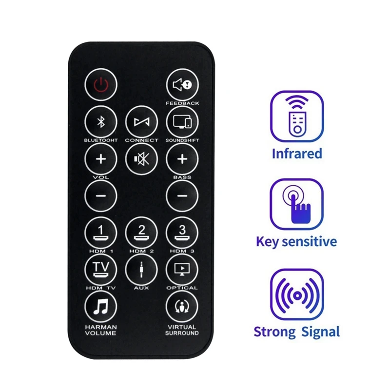 A39Q-Replace Remote Control For JBL SB450 JBL Cinema SB 450 4K Ultra-HD Soundbar Remote