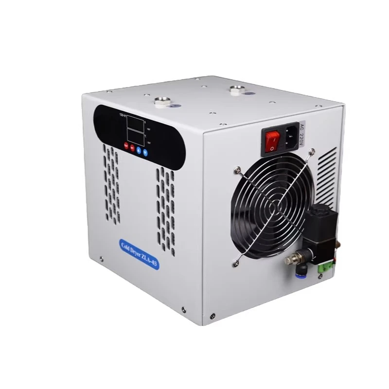 200L/Min Cold Dryer Electronic Condenser Compressed Air Drying Water Removal Filter Refrigeration Dryer Dehumidifier