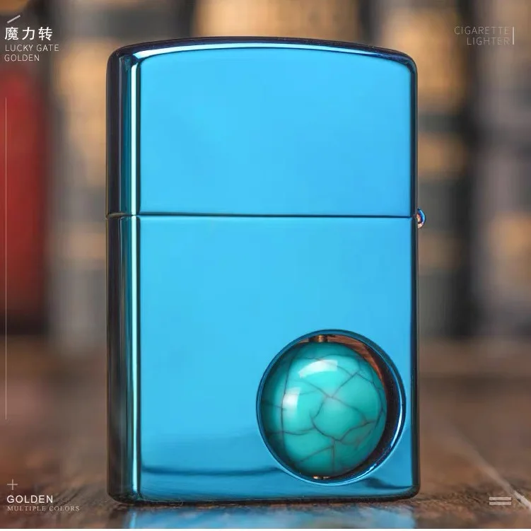 

Creative luck comes, retro grinding wheel, old-fashioned personality, anti-trend, magic cigarette lighter, a gift for men