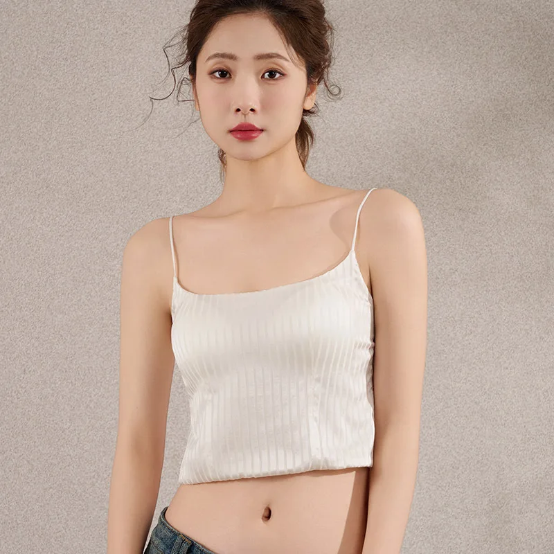 silk tube top sexy women white crop tops corset summer shirt clothes tank womens clothing balck croptop aesthetic cute shirts