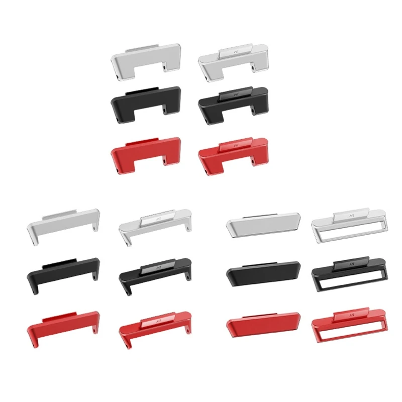 2PC zegarek pasek złącze adaptery wymiana metalowe złącze Link załącznik dla Huawei zegarek Fit 2 bransoletka akcesoria