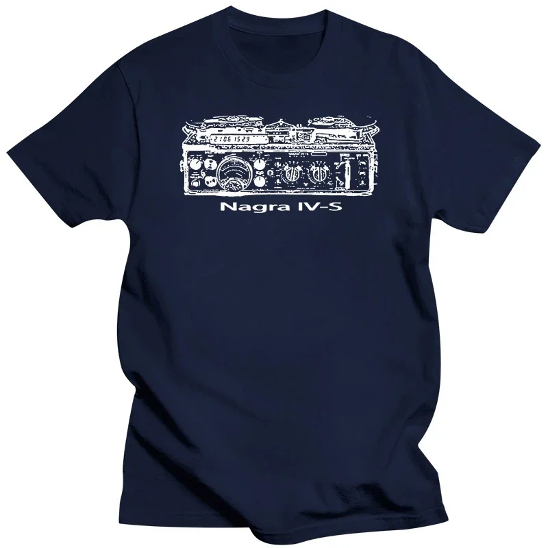 T-Shirts S - 5XL Nagra IV-S Reel to Reel Tape Recorder printed HEAVY WEIGHT  men clothing  oversized graphic t shirts