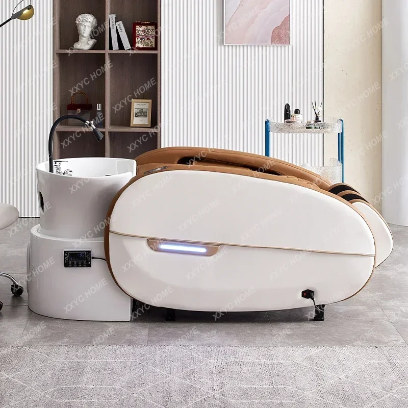 Заводское кресло для мытья волос на заказ, электрическое массажное кресло, спа-шампунь, кровать