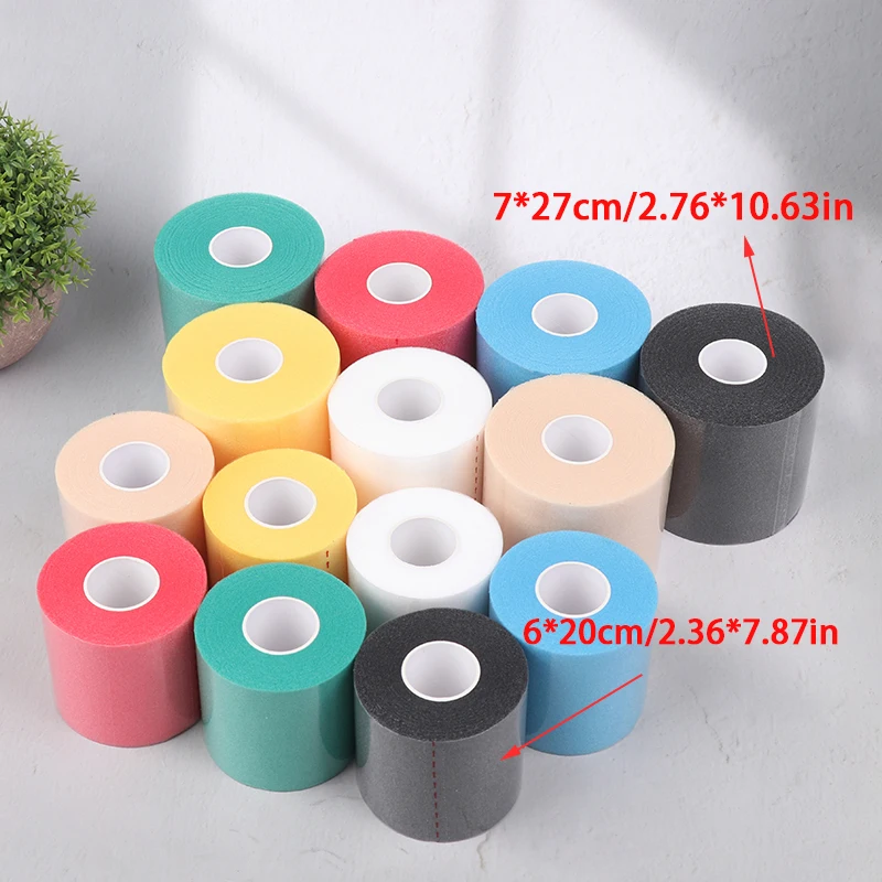 Bandage Foam Elbow Knee Pads Film Foam Underwrap Sports Pre-Wrap For Athletic Tape Sponge Skin Film Self-Adhesive Elastic