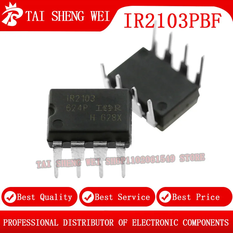 

10pcs IR2103PBF IR2103 2103 DIP-8 DIP8 New Original