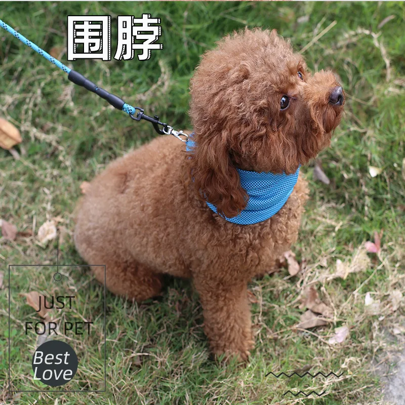 

Pet Supplies Cooling Dog Scarf Fashionable Pet Accessories Dog Bandana for Small and Medium-sized Dogs