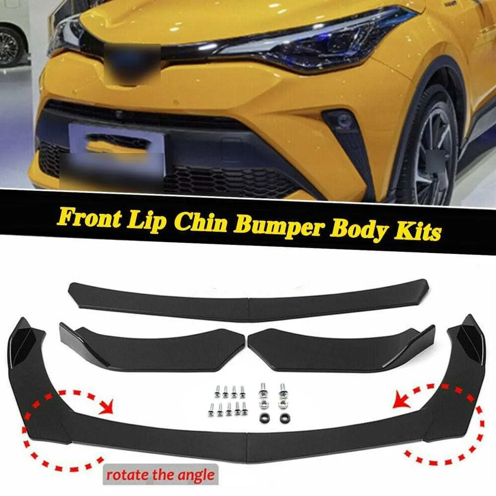 

For Chevy Camaro LS ZL1 2015-2020 Glossy Style Front Bumper Chin Lip Body Kit United States