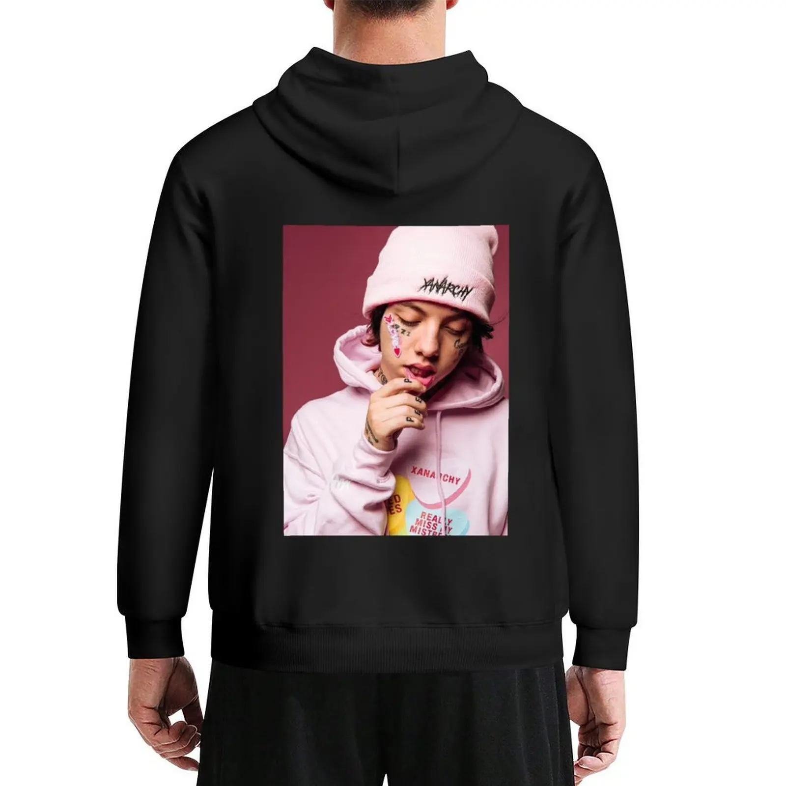 

Lil Xan Hoodie men's winter sweater graphic t shirts men men wear winter clothes pullover hoodies