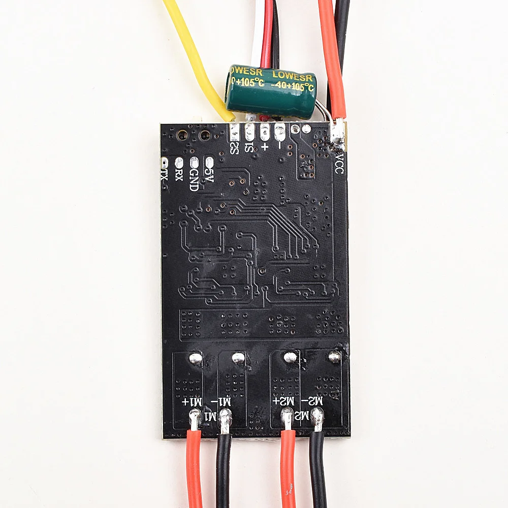 5Ax2 PRO 10Ax2 Dual Way Bidirektionale gebürstete ESC 2s-6S Lipo Geschwindigkeitsregelung für Rc Modell Boot/Tank gebürstete Motor Ersatzteile – Detail 6