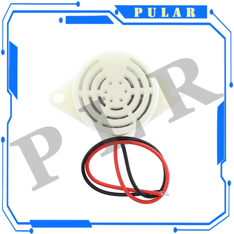Allarme 95DB alto decibel DC 3-24V 12V Cicalino elettronico acustico segnale continuo intermittente per Car Van SFM-27