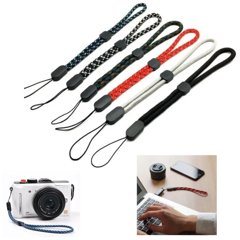 5Pcs Adjustable Wrist Strap Hand Lanyard Xyun For IPhone Samsung Phone Accessorie Micro Camera GoPro USB Flash Drives Keys ID