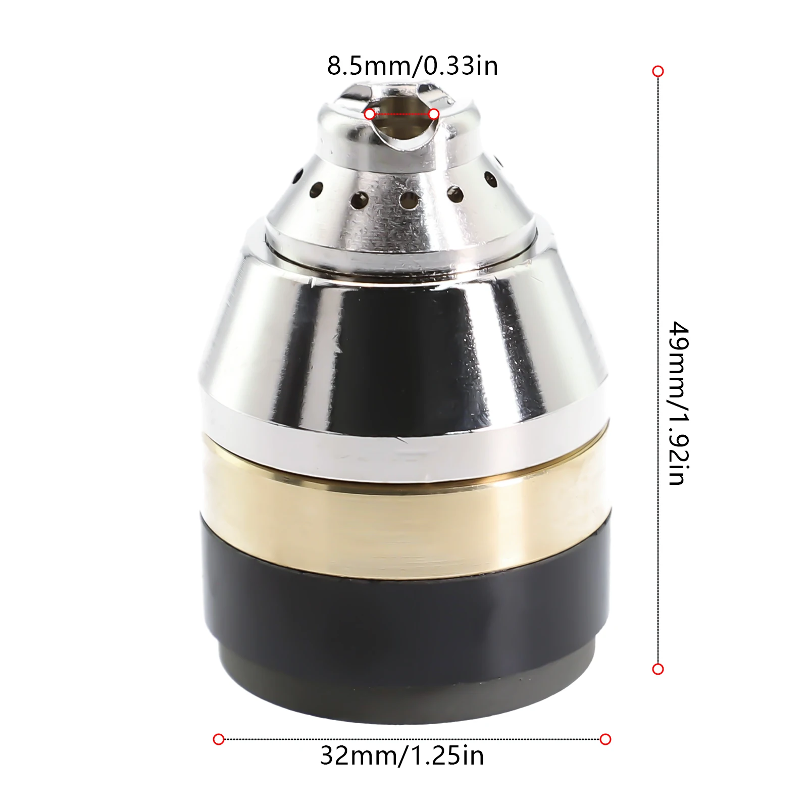 

Cutting Nozzle Protection Cover 1.93x1.3 Inches High Quality For Metal Processing For P80 Plasma Cutting Torch