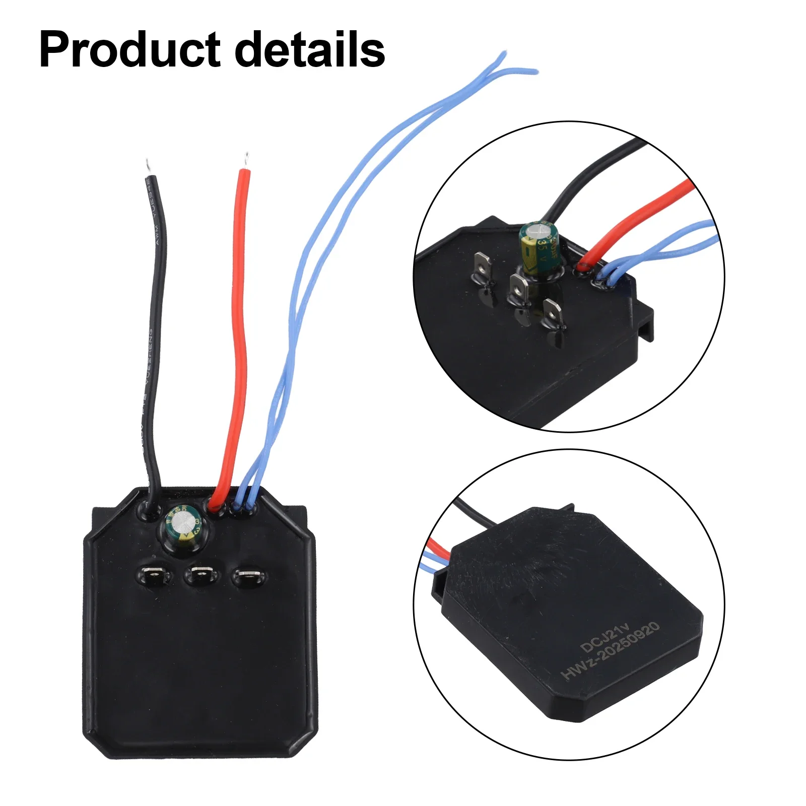 18 24V Control Board Control Board Efficient Power Management Lightweight Design Precision Engineering Black Control Board