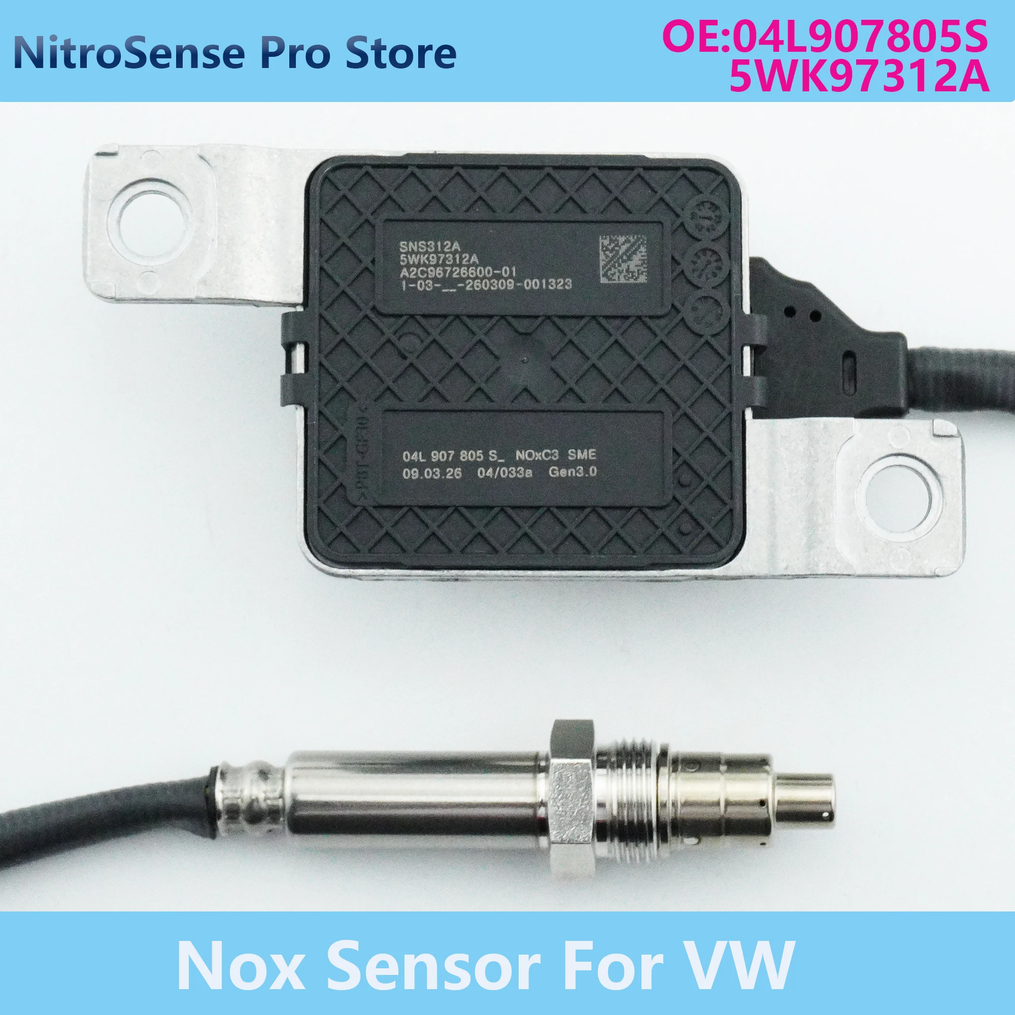 

High Quality Nitrogen Oxide Sensor 04L907805S For VW