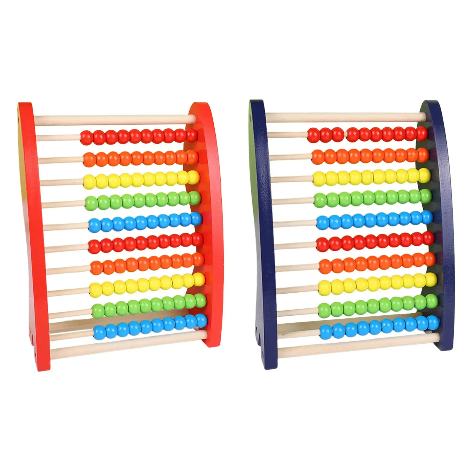 

Abacus for Kids Math Sensory Toy Educational Toy Counting Beads Frame for