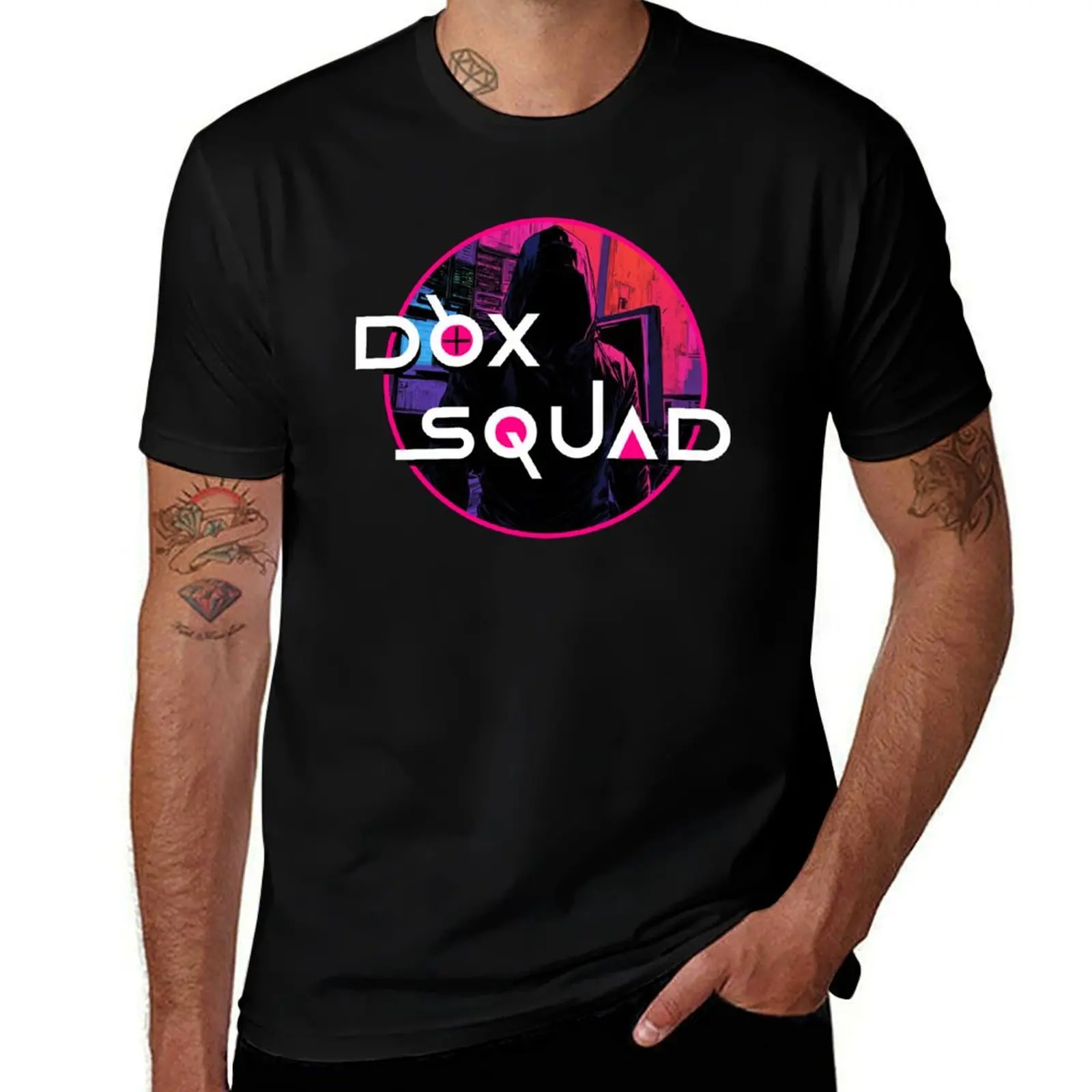 

Dox Squad Logo T-Shirt funny t shirts cotton t shirts for man graphic tees T-Shirt