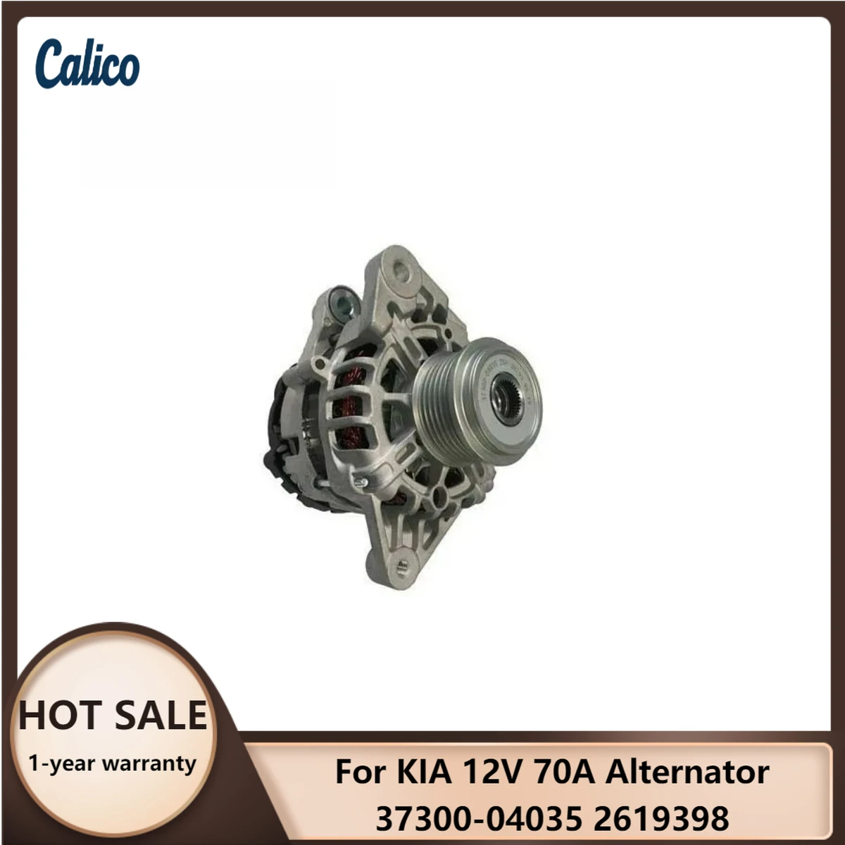 

Factory Direct Sales Are Suitable for KIA 12V 70A Alternator 37300-04035 2619398