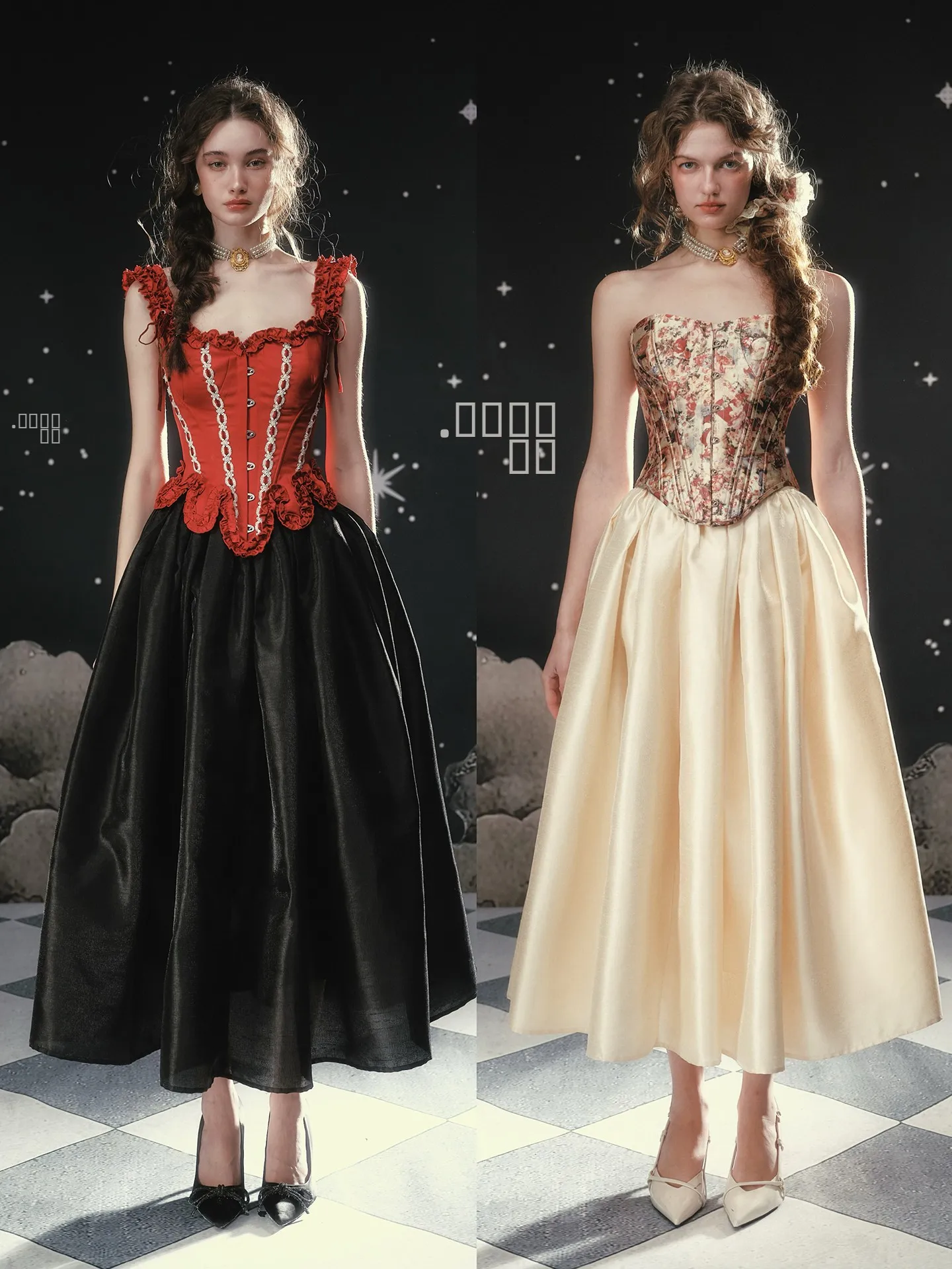 

Элегантная атласная юбка LaceMade с оборками, миди, с жемчужным декором, для повседневной носки и свиданий