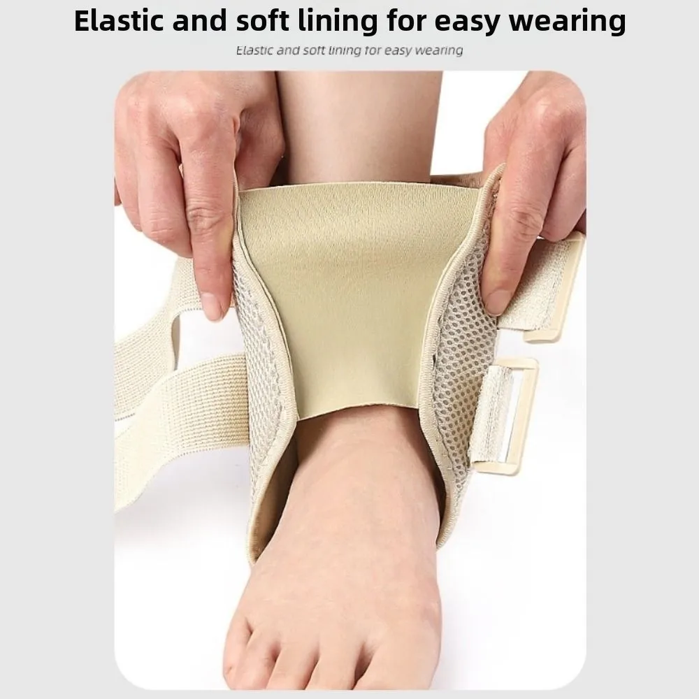 

Spring Bar/Aluminum Plate Sports Ankle Support Double-sided Support Mesh Breathable Compression Ankle Sleeve Elastic Adjustable