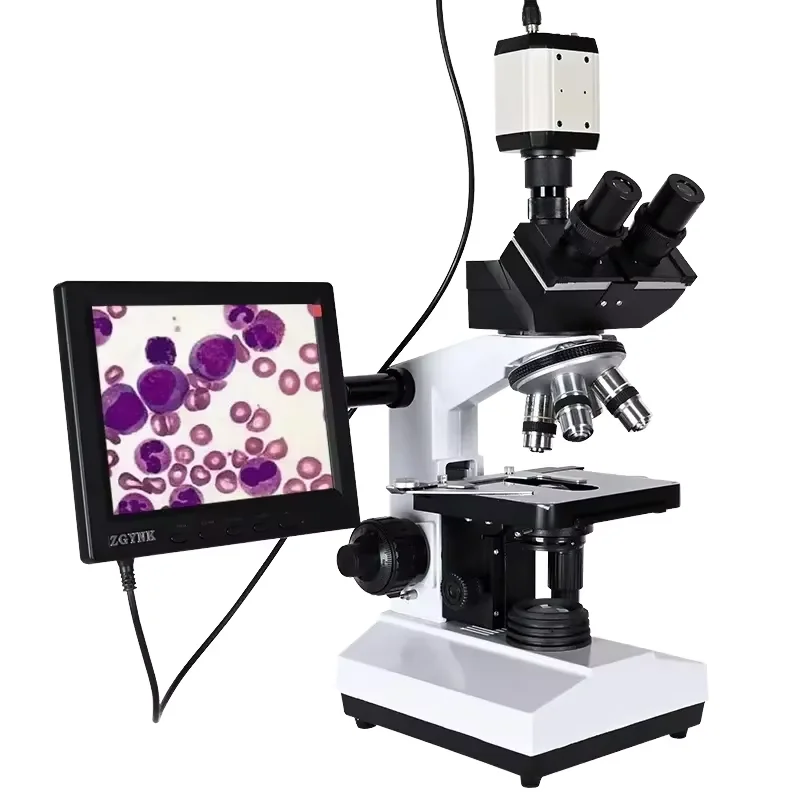

High definition wireless camera adjustable focus biological microscope