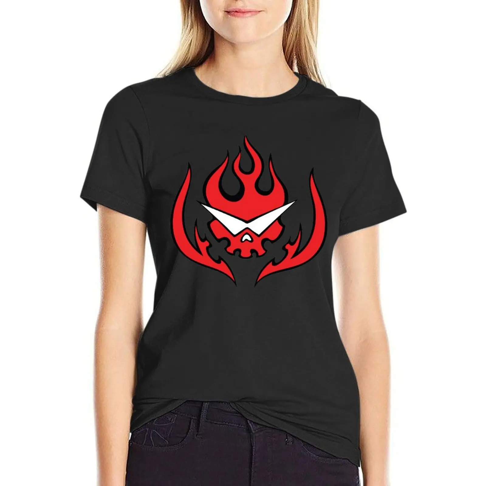 

Tengen Toppa Gurren Lagann - Team Dai Gurren Logo T-Shirt cute tops vintage clothes Women's cotton t-shirt