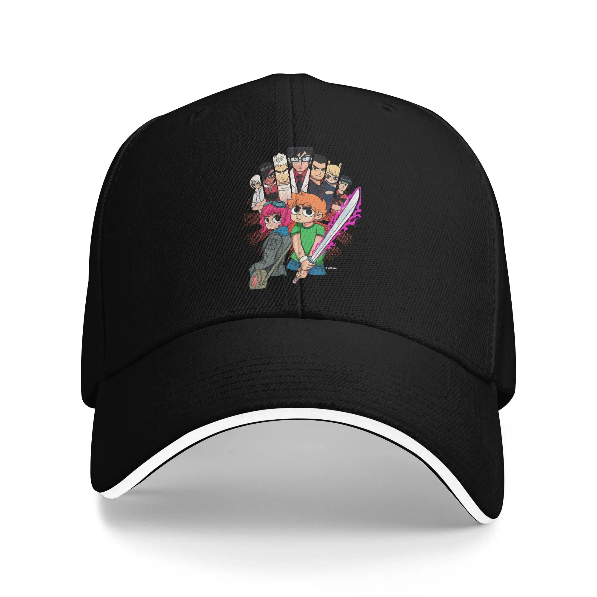 Summer Scott Pilgrims  Baseball Cap  Hiking Fishing y2k Cute Design Sun Trucker Hat Couple Women Dropshipping Snapback Cap