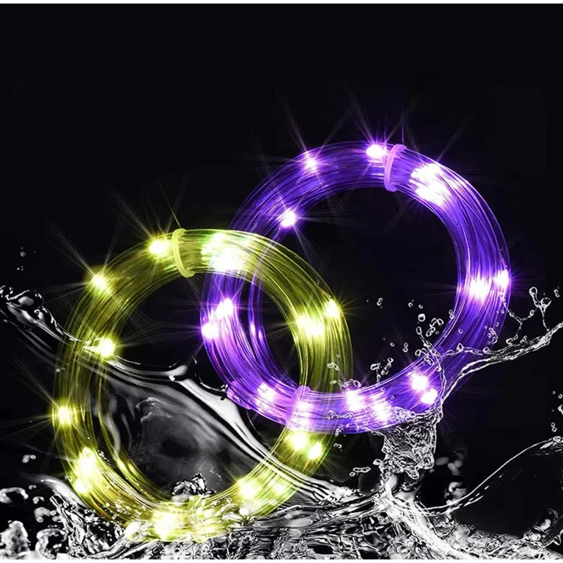 Waterproof RGB LED Bicycle Wheel Rim Light Strip Night Riding Safety Decoration Lamp for Mountain Road Bike