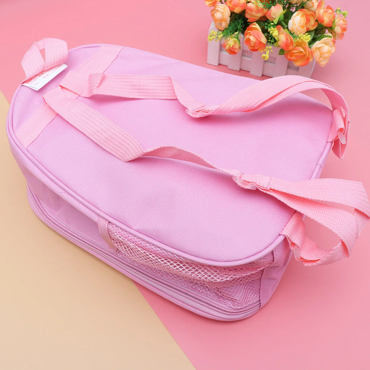 

Розовый балетный рюкзак для девочек, прочный, легкий, водонепроницаемый школьный рюкзак большой емкости, уличный школьный рюкзак