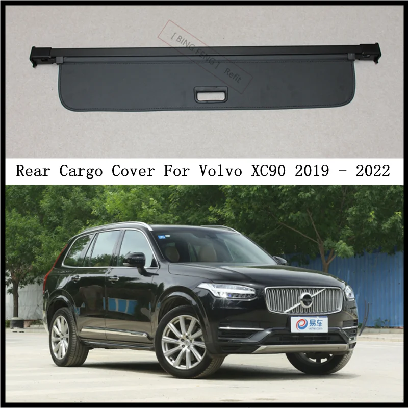 

Задняя крышка для грузовика Volvo XC90 2019 2020 2021 2022, защитный экран для багажника, затеняющие детали для модификации
