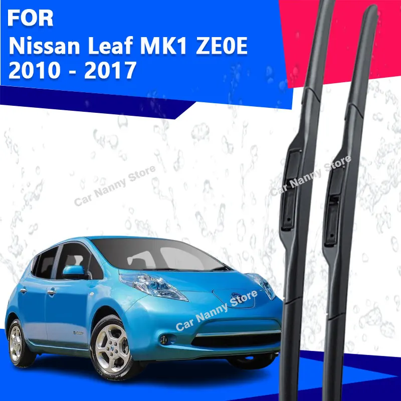 

Front Windshield Windscreen Blades for Nissan Leaf MK1 ZE0E 2010 - 2017 Car Wipers Rubber Strip Wiper Soft Rubber 2011 2012 2013