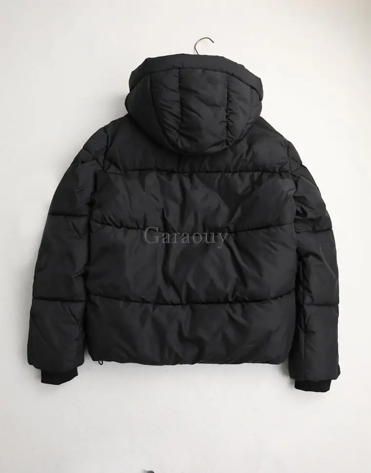 Garaouy 2023 inverno nuovi parka caldi da uomo Streetwear cappotti di cotone caldo giacche maschili sottili capispalla imbottita antivento