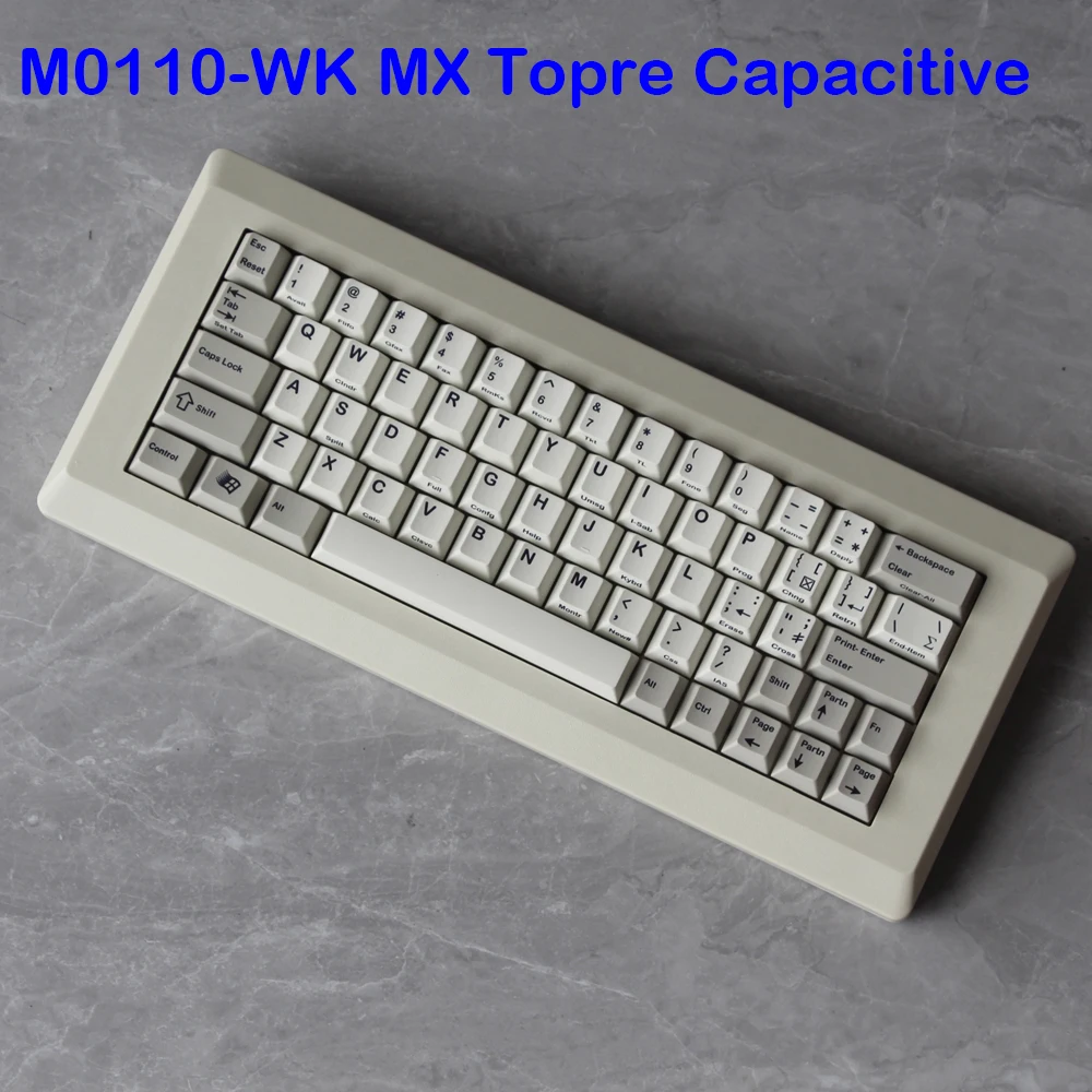 M0110-WK Dome MX Topre Switch емкостная клавиатура QMK через 64 EC Клавиатура