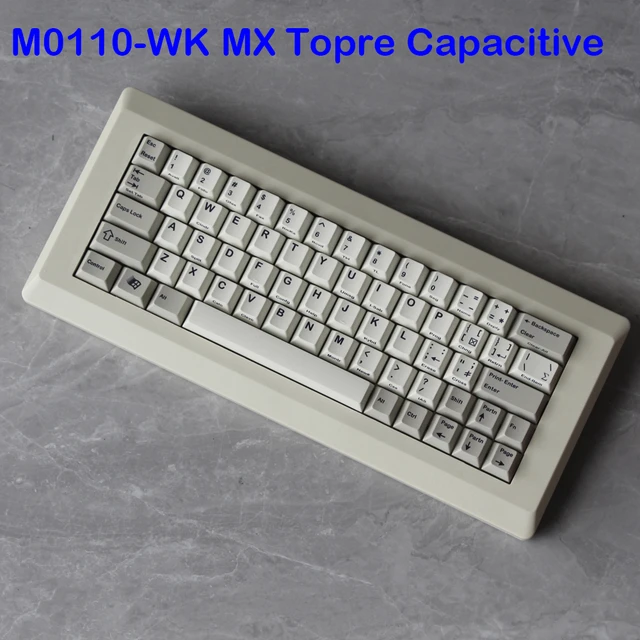 プログラム可能な容量性キーボード,M0110-WK,dome mx topreスイッチ,64 ec,qmk経由,オプションの圧力 -  AliExpress