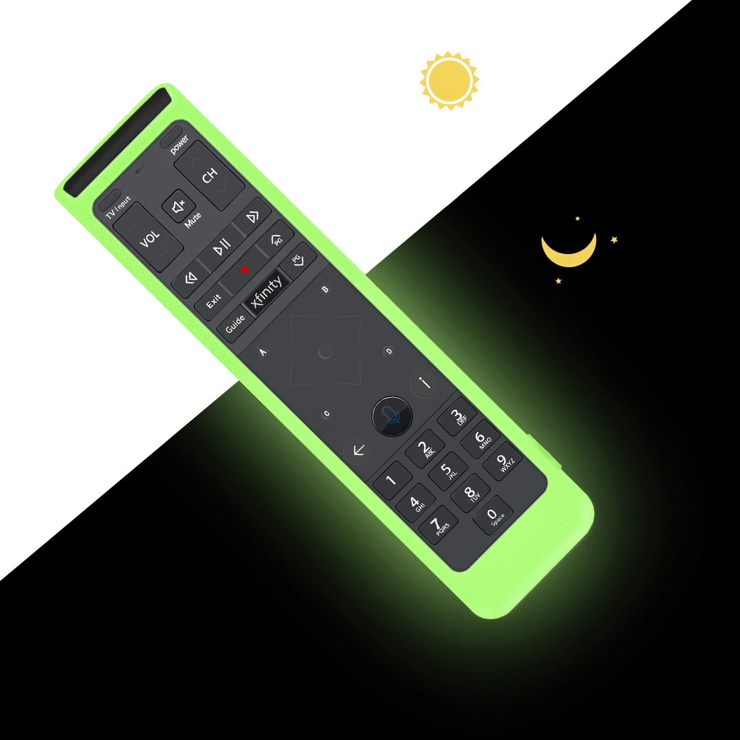 الحالات عن بعد يصلح ل XFinity ، Comcast XR15 ، صوت التحكم عن بعد ، صدمات ، قابل للغسل ، الجلد ودية ، واقية غطاء سيليكون ، جديد