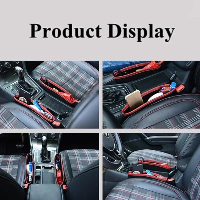 Car Seat Gap Storage Bag Car Space Pocket Storage Pouch Phone Purse Coins Key Car Organizer Car Accessories  automóvil image 5