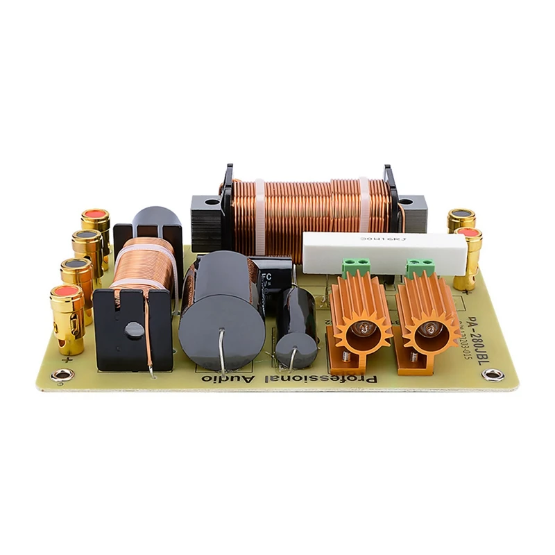 スピーカー、2ウェイツイーター、ベーススピーカー、周波数仕切り、15インチスピーカー用ステージフィルター、2x